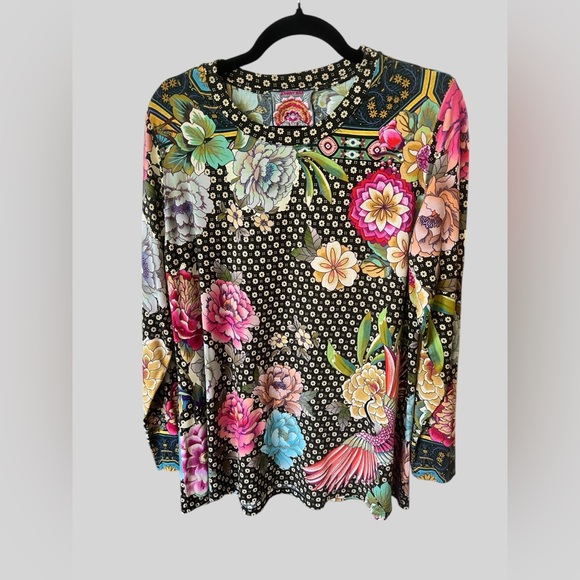 Johnny Was Tops - Johnny Was Fagan Favorite Long Sleeve Soft.